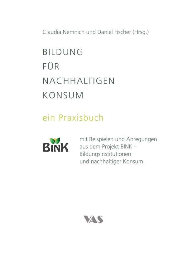 Titelseite des BINK-Praxisbuchs