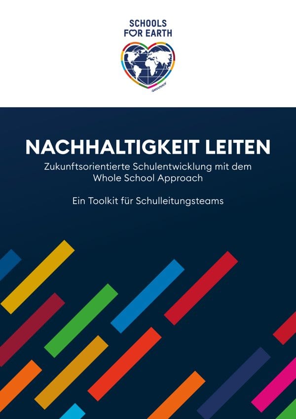 Cover des Toolkits Nachhaltigkeit leiten