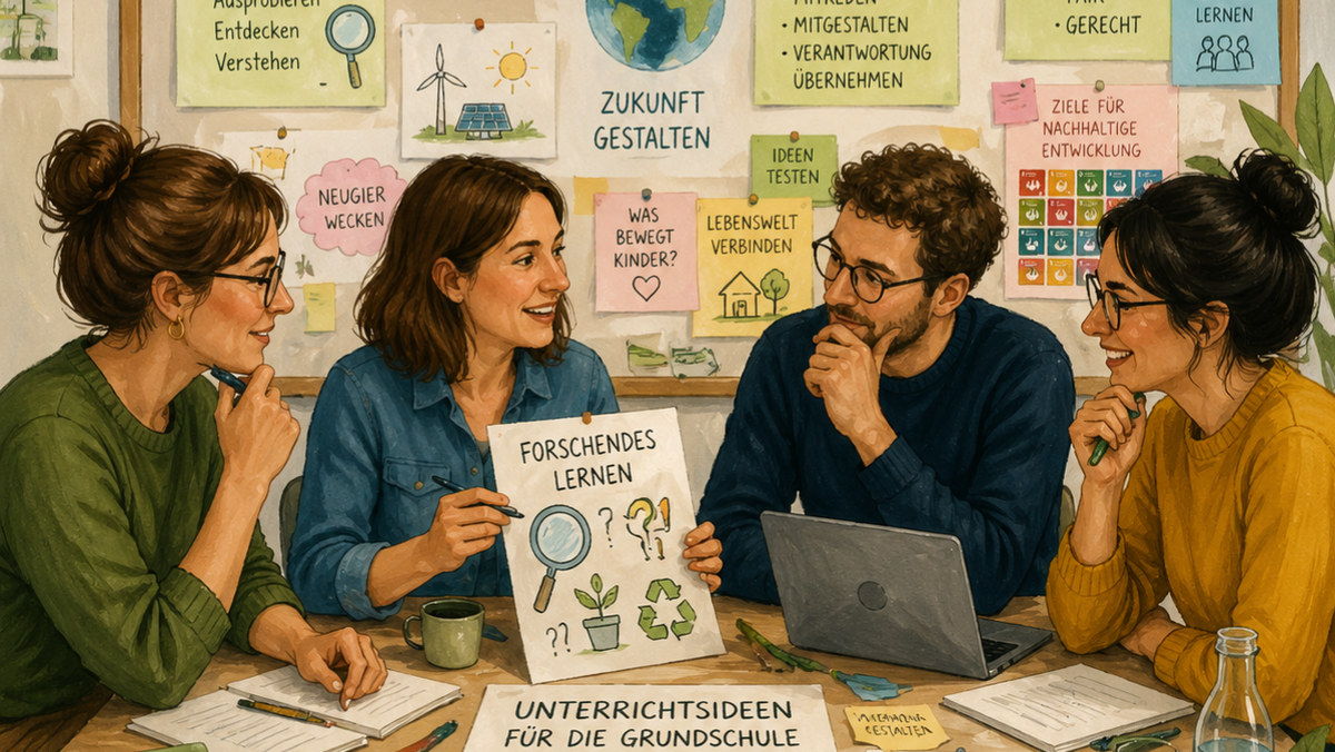 "Reflexionsanlässe im Sachunterricht" - transdisziplinäres Entwicklungsteam