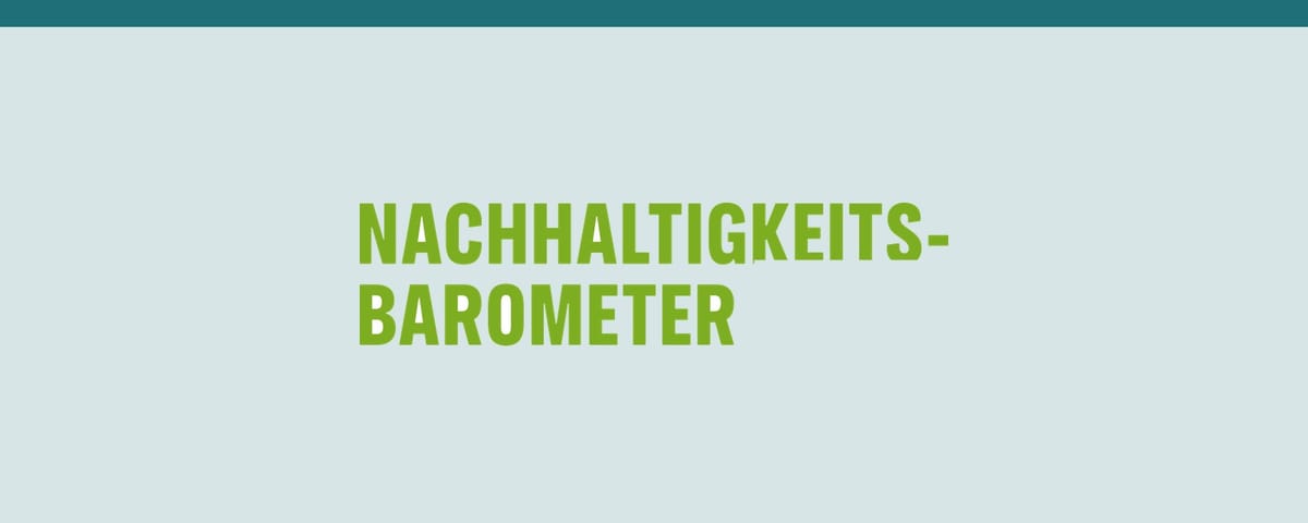 Nachhaltigkeitsbarometer | Greenpeace Nachhaltigkeitsbarometer
